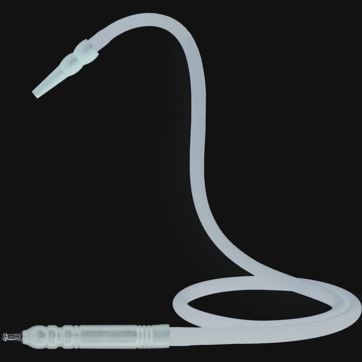 Silicone freeze hookah hose with icicles