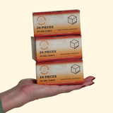 24 Pack – 25mm Charcoal Cubes