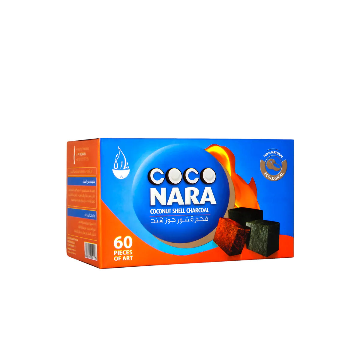 Coconara Coconut Flat Coals | 60ct