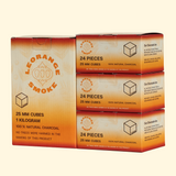 24 Pack – 25mm Charcoal Cubes