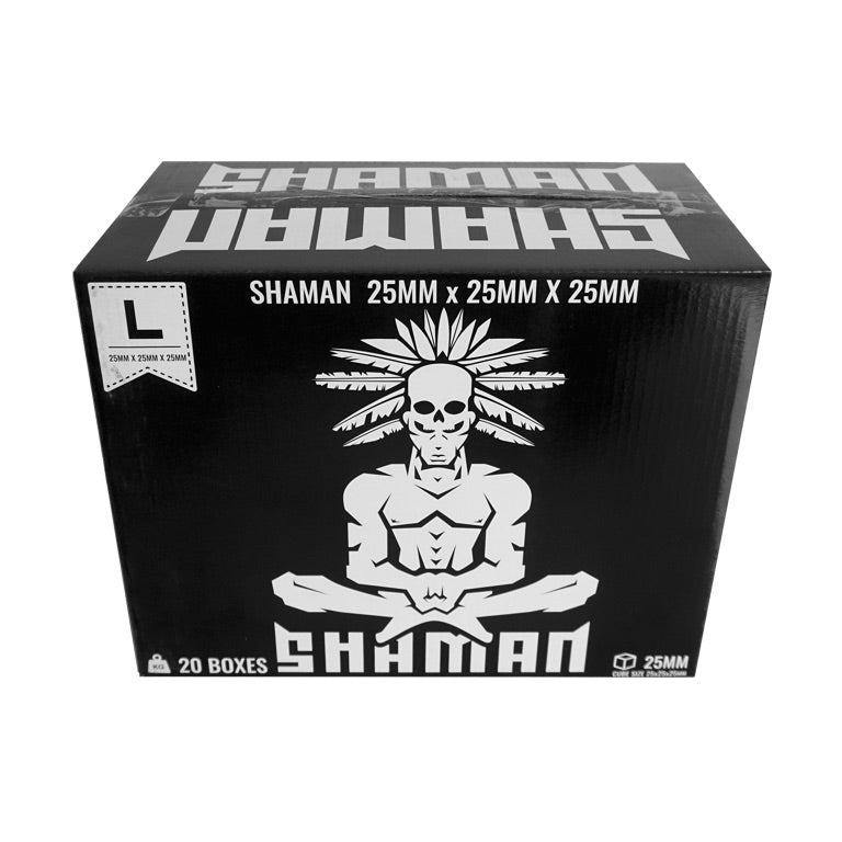 MASTER CASE - SHAMAN SQUARE COAL- 25mm 1kg – 20 BOXES