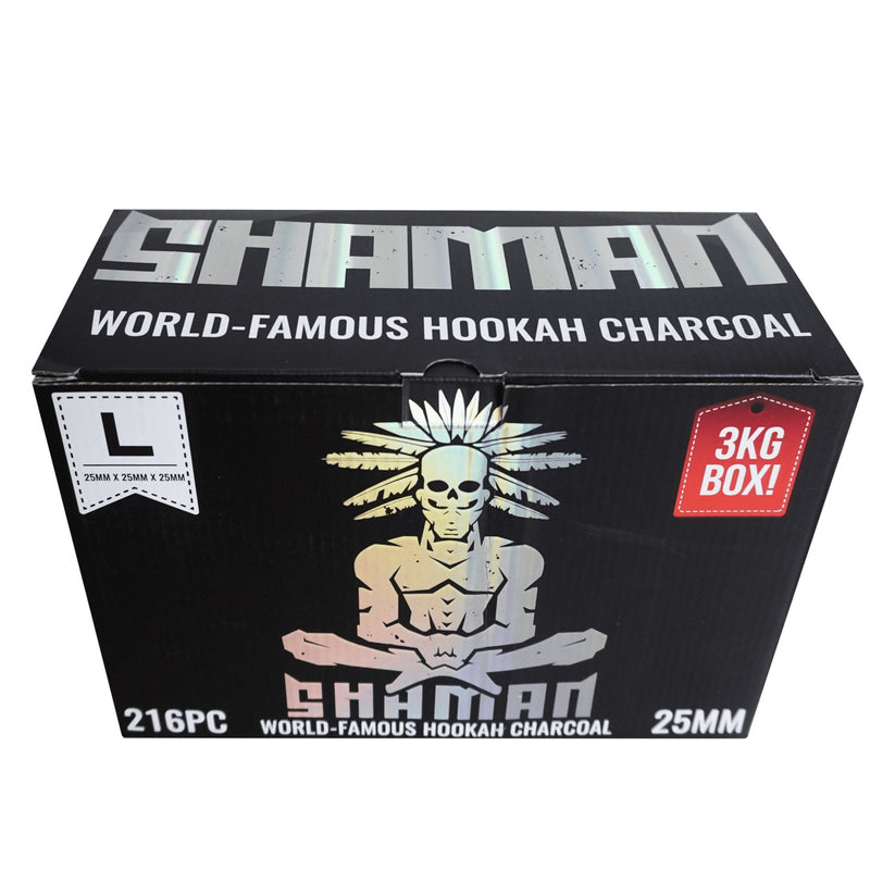 SHAMAN SQUARE COAL – 25mm – 3KG