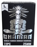 SHAMAN SQUARE COAL – 25MM – 1KG
